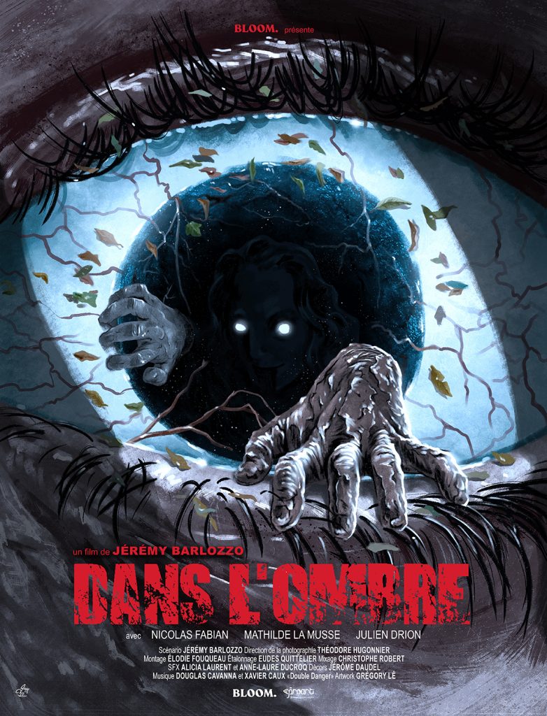 Affiche alternative du film "Dans l'ombre" de Jérémy Barlozzo.